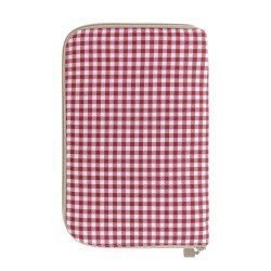 PAPER CARRIER VICHY RED 3x19x27 CM