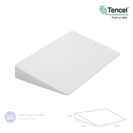 PLAN INCLINÉ CONFORT 55x37x8.5 CM LISO E BLANC