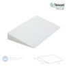 ALMOHADA CONFORT CUNA 55x37x8.5 CM LISO E BLANCO