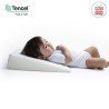 ALMOHADA CONFORT CUNA 55x37x8.5 CM LISO E BLANCO