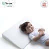 ALMOHADA CONFORT CUNA 55x37x8.5 CM LISO E BLANCO