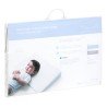 ALMOHADA CONFORT CUNA 55x37x8.5 CM LISO E BLANCO