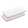 2 DRAP HOUSSE - LIT 60 60x120x17 CM LIBERTY ROSE