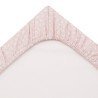 2 DRAP HOUSSE - PETIT LIT 50x82x10 CM LIBERTY ROSE