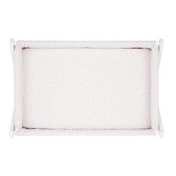 2 DRAP HOUSSE - PETIT LIT 50x82x10 CM LIBERTY ROSE