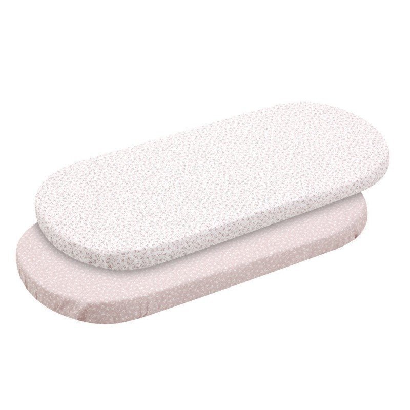 2 LENZUOLO REGOLABILE-CESTONE 35x80x7 CM LIBERTY ROSA