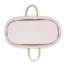 2 DRAP HOUSSE-COUFFIN/POUSSETT 35x80x7 CM LIBERTY ROSE