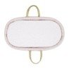 2 FITTED SHEET-BASKET/PRAM 35x80x7 CM LIBERTY PINK