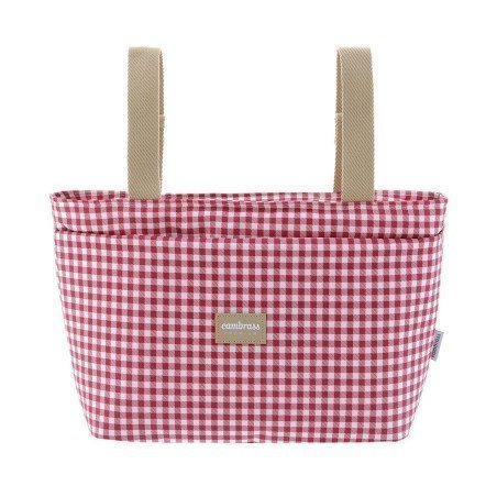 ORGANIZER BAG VICHY RED 13x38x20 CM