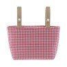 ORGANIZER BAG VICHY RED 13x38x20 CM