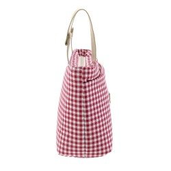 BORSA DELL ORGANIZZATORE VICHY ROSSO