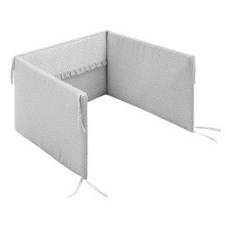 JEU 2 PCS.DESSU DE LIT 70 LIBERTY GRIS 70x140x3 CM
