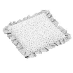 JEU 2 PCS.DESSU DE LIT 70 LIBERTY GRIS 70x140x3 CM