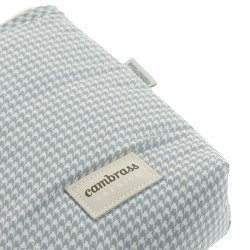 TROUSSE DE TOILETTE MINI WINDSORD GRIS 6x28x20 CM
