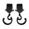 STROLLER MAGIC HOOK SOLID NOIR 10x6x3 CM