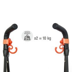 STROLLER MAGIC HOOK SOLID NERO 10x6x3 CM
