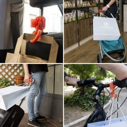 STROLLER MAGIC HOOK SOLID NOIR 10x6x3 CM