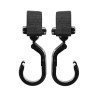 MAGIC HOOK CARABINER SOLID NERO 13x6x3 CM