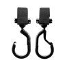 GANCHO CARRO CARABINERO SOLID NEGRO 13x6x3 CM