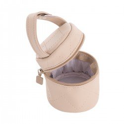 PORTA SUCCHIETTO SWEET BEIGE 8.5x8.5x11 CM