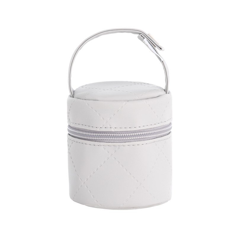 ÉTUI RANGE-SUCETTE SWEET GRIS 8.5x8.5x11 CM