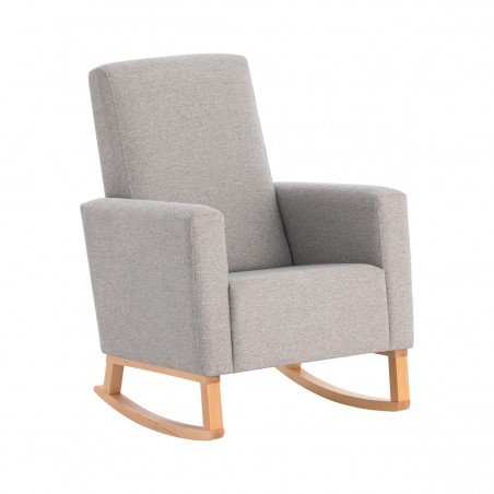 FAUTEUIL CONFORT P.ALLAITEMENT LISO E GRIS 70x70x104 CM