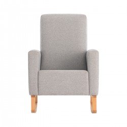 FAUTEUIL CONFORT P.ALLAITEMENT LISO E GRIS 70x70x104 CM