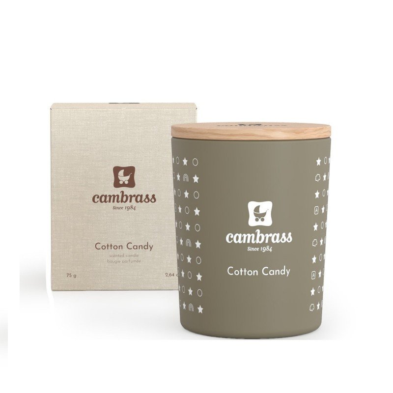 CANDELA PROFUMATA 10 cl STAR COTTON CANDY 5.5x5.5x6.5 CM