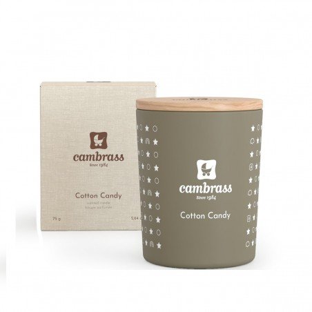 CANDELA PROFUMATA 10 cl STAR COTTON CANDY 5.5x5.5x6.5 CM