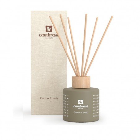 DIFFUSORE BASTONCINI 100 ml STAR COTTON CANDY 6.4x6.4x7.8 CM